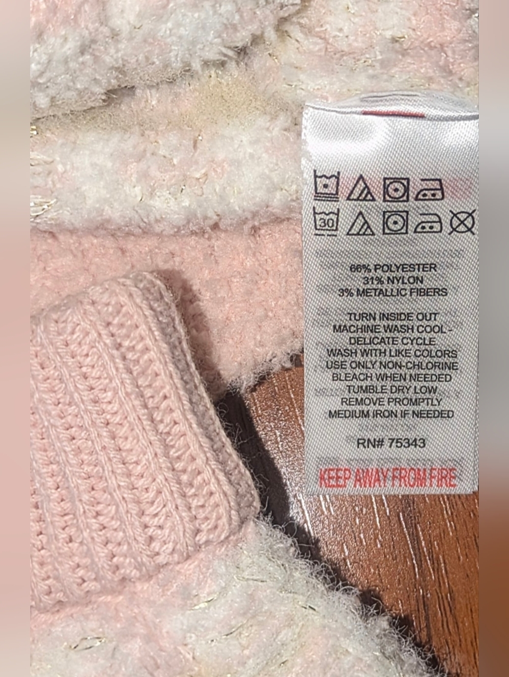 Girls' Sz4 Isaac Mizrahi Pink Soft Tweed-Stye Matching Set, Brand New. - Picture 9 of 11